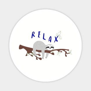 Sloth relax Magnet
